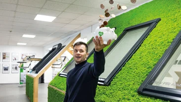 Okna dachowe GREENVIEW od FAKRO – energooszczędność, którą widać każdego dnia